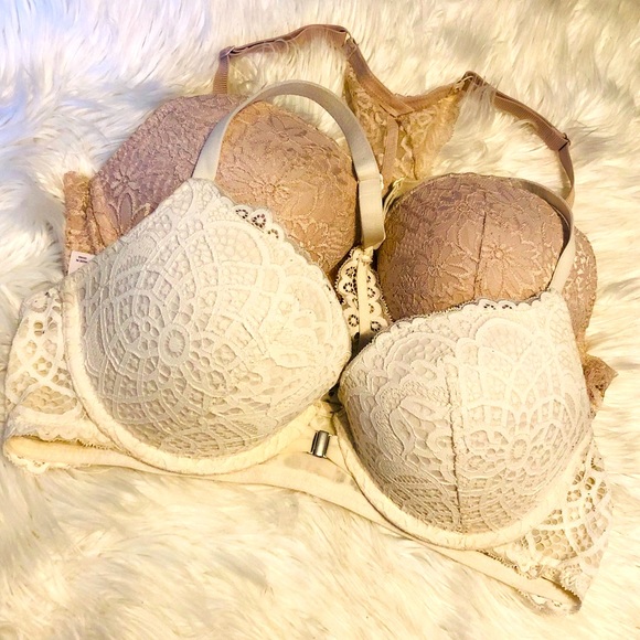 Auden Other - Bundle of 2 Plunge Racerback Lace Bra